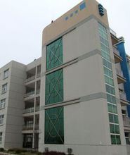 教学楼一角 教学楼一角